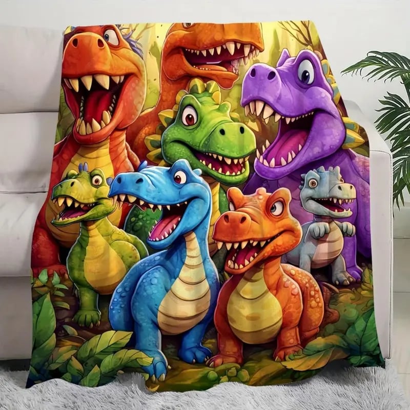 SnuggleSaurus - Ultramjuk Dinosaurfilt