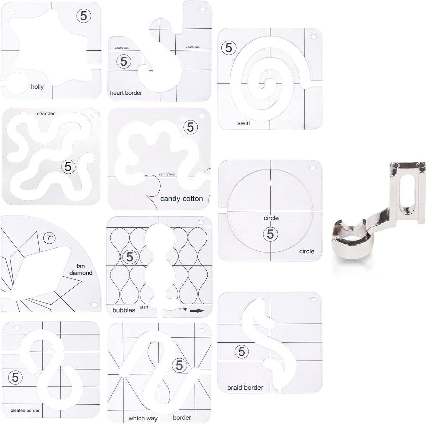StitchGuide – Linjaler för frihandskläder
