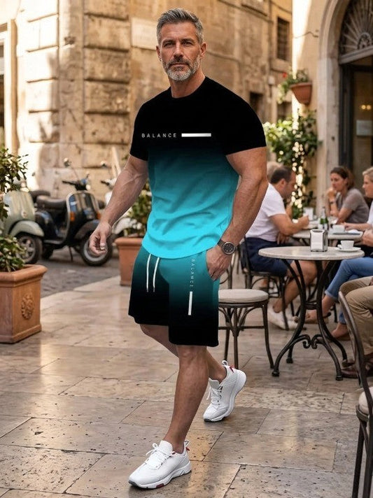 VibeSet – Gradient Athleisure 2-delat set
