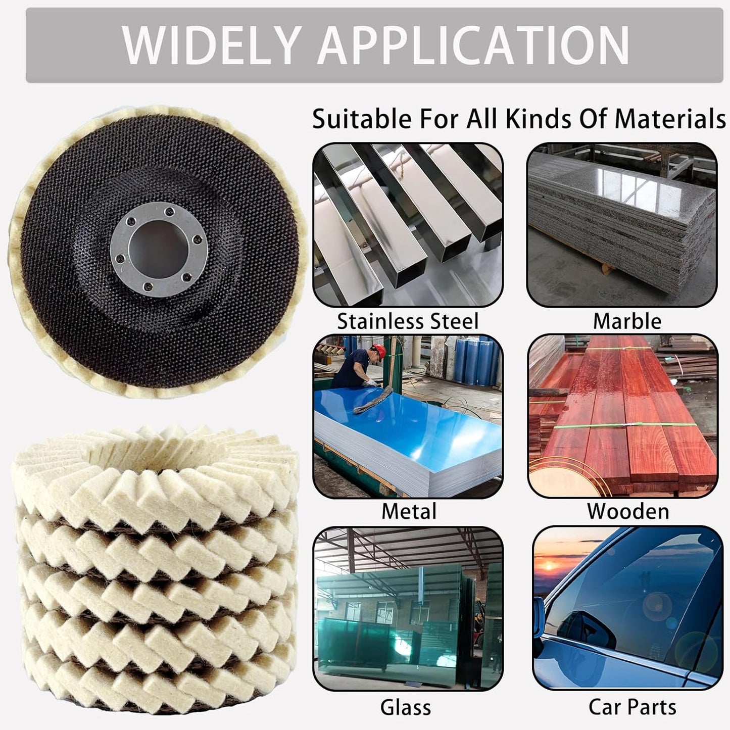 SmoothCraft - Högbeständig polerskiva för metall och trä