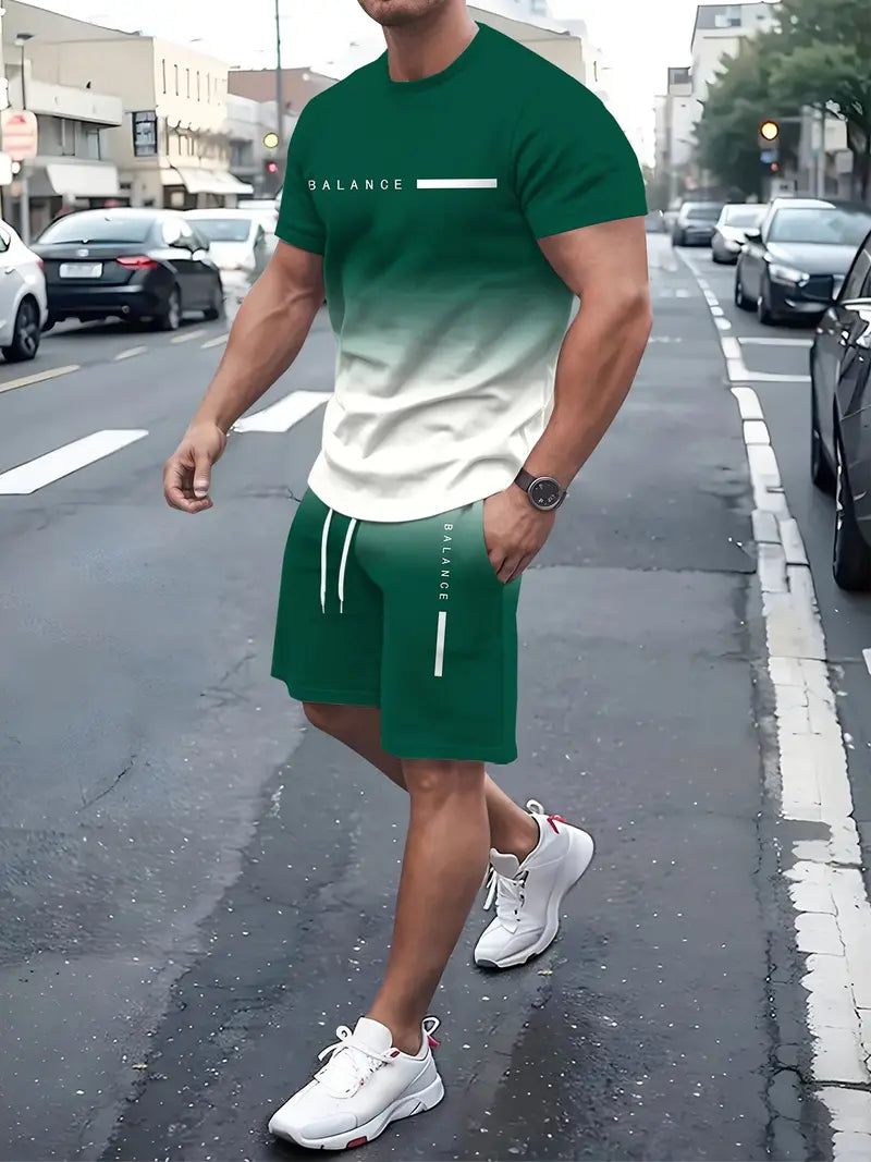 VibeSet – Gradient Athleisure 2-delat set