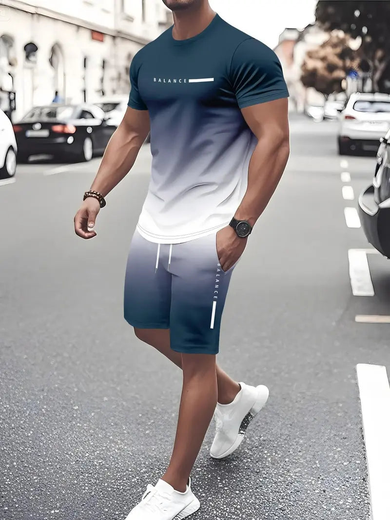 VibeSet – Gradient Athleisure 2-delat set
