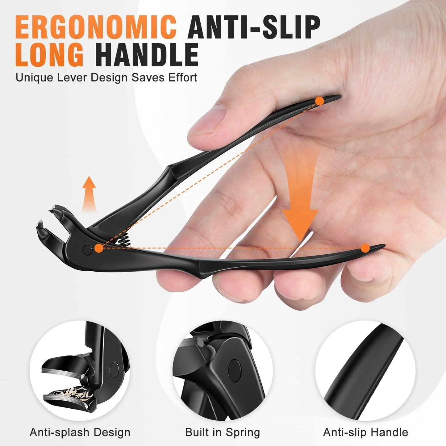 SeniorEase - Böjd Nagelklippare