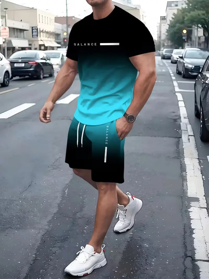 VibeSet – Gradient Athleisure 2-delat set