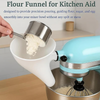 🔥SISTA DAGEN 50% RABATT - ✨Mjöltratt för Kitchen Aid Köksassistent