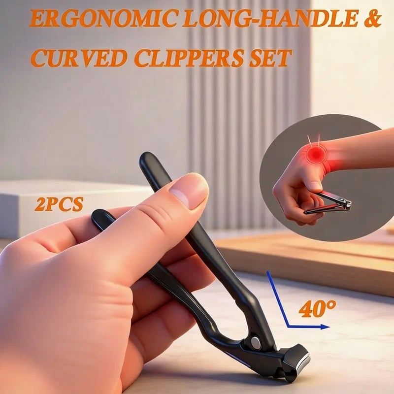 SeniorEase - Böjd Nagelklippare