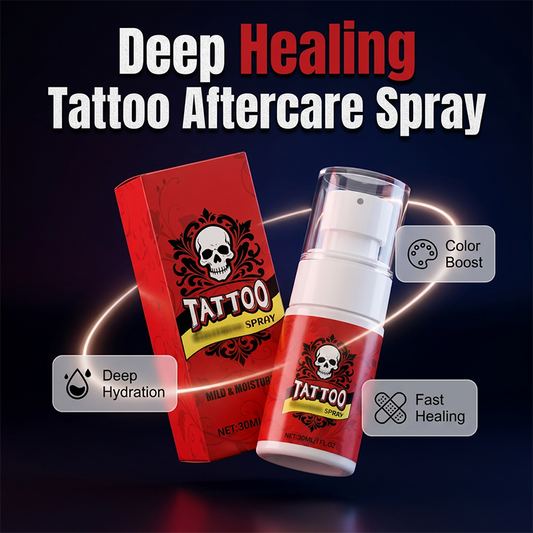InkRevive – Skyddande Eftervårdsspray För Tatueringar