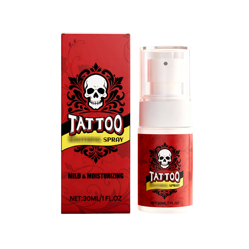 InkRevive – Skyddande Eftervårdsspray För Tatueringar